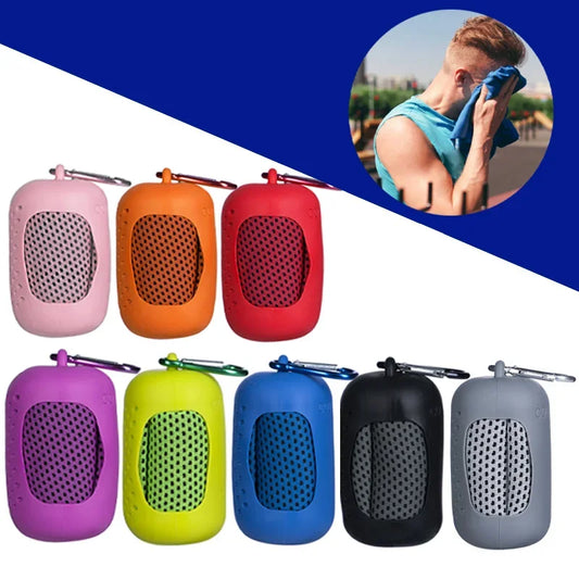 Microfiber Cooling Sports Towel | Quick-Dry & Instant Cool Relief