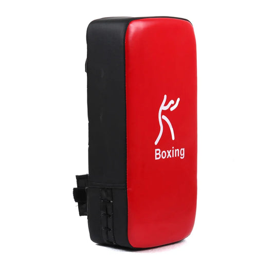Boxing Kick Pad with PU Leather & Hard Foam Core – 19×38×10cm