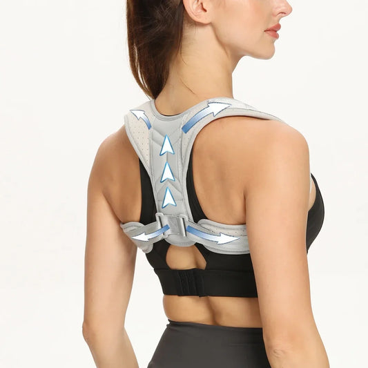 Adjustable Back Posture Corrector – Comfortable Support Brace for Men & Women