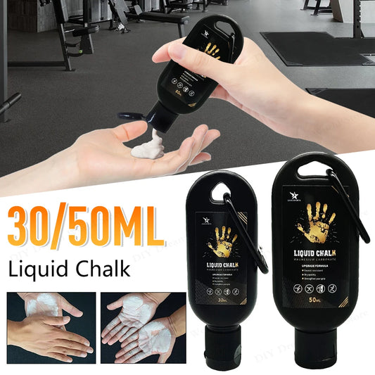 Liquid Chalk Magnesium Powder | 30ml & 50ml Anti-Slip Grip Solution for Gym & Climb
